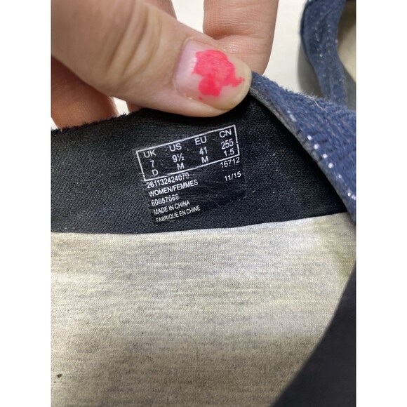 Cloudsteppers by Clarks Women Sillian Jetay Herringbone Slip-On Shoes  Size 9.5 - Picture 6 of 7